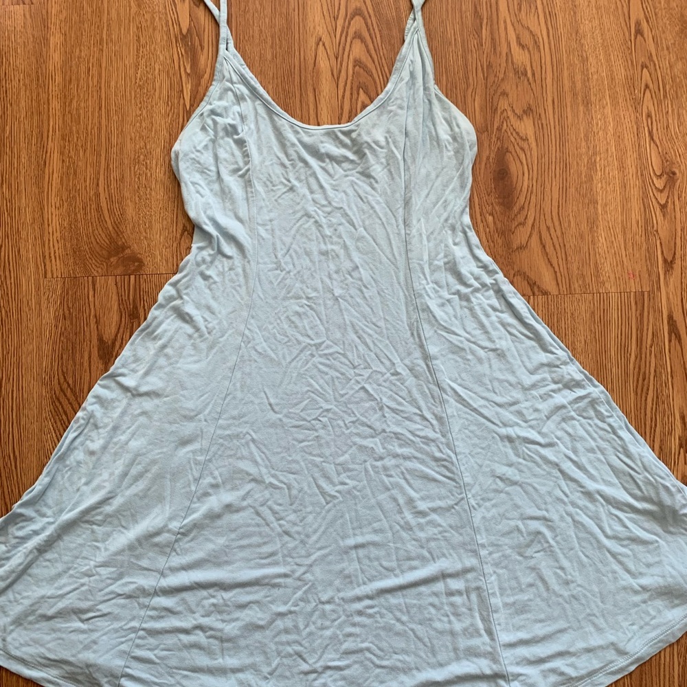 Forever 21 Light Blue Cami Swing Dress